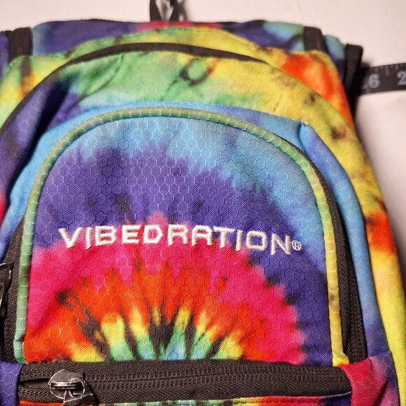 Vibedration Hydration Backpack w/o bladder - Rainbow Tie Dye main image 10